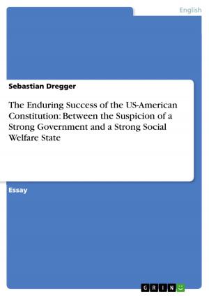 Cover of the book The Enduring Success of the US-American Constitution: Between the Suspicion of a Strong Government and a Strong Social Welfare State by Linda Vuskane