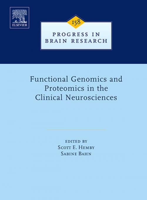 Cover of the book Functional Genomics and Proteomics in the Clinical Neurosciences by , Elsevier Science