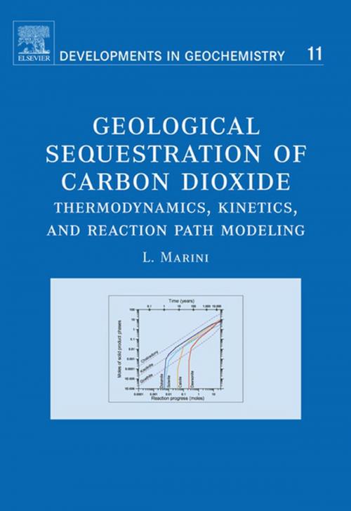 Cover of the book Geological Sequestration of Carbon Dioxide by Luigi Marini, Elsevier Science