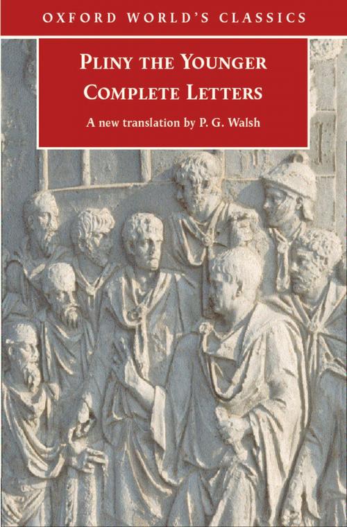 Cover of the book Complete Letters by Pliny the Younger, Oxford University Press, UK