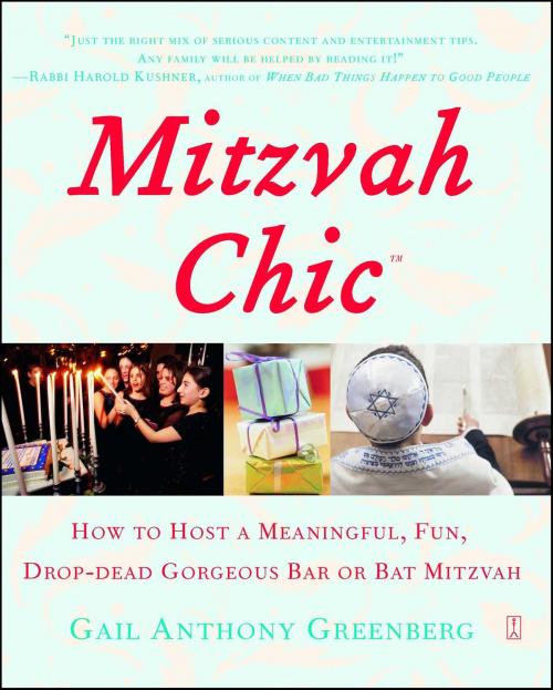 Cover of the book MitzvahChic by Gail Anthony Greenberg, Touchstone