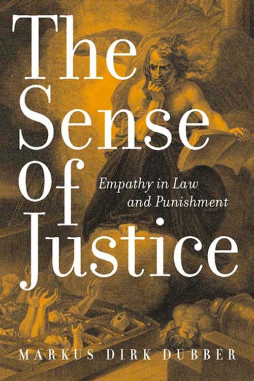 Cover of the book The Sense of Justice by Markus Dirk Dubber, NYU Press