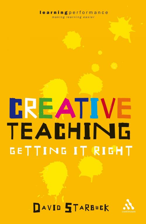 Cover of the book Creative Teaching by David Starbuck, Bloomsbury Publishing