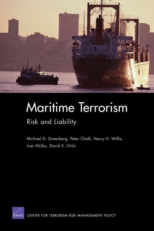 Cover of the book Maritime Terrorism by Michael D. Greenberg, Peter Chalk, Henry H. Willis, Ivan Khilko, David S. Ortiz, Michael D. Greenberg, Peter Chalk, Henry H. Willis, Ivan Khilko, David S. Ortiz, RAND Corporation