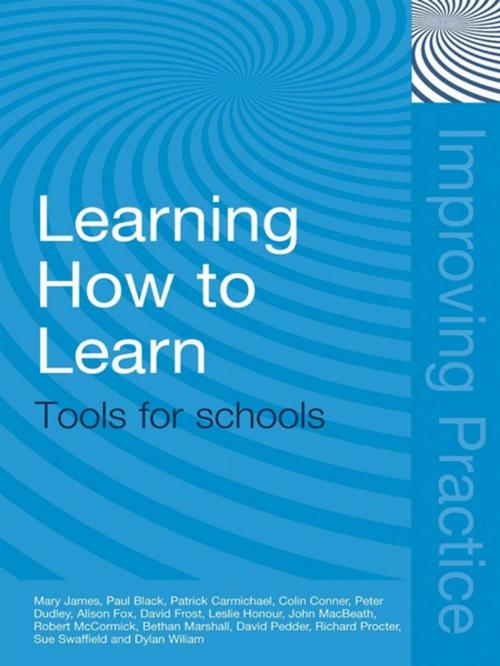 Cover of the book Learning How to Learn by , Taylor and Francis