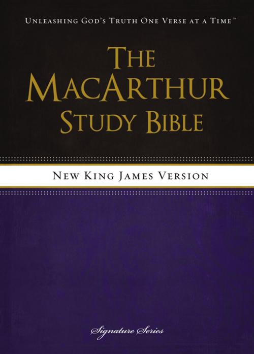 Cover of the book The MacArthur Study Bible, NKJV by , Thomas Nelson