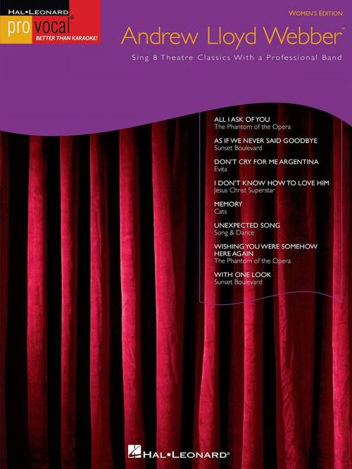 Cover of the book Andrew Lloyd Webber by Andrew Lloyd Webber, Hal Leonard