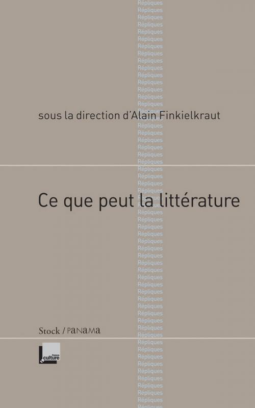 Cover of the book Ce que peut la littérature by Alain Finkielkraut, Stock
