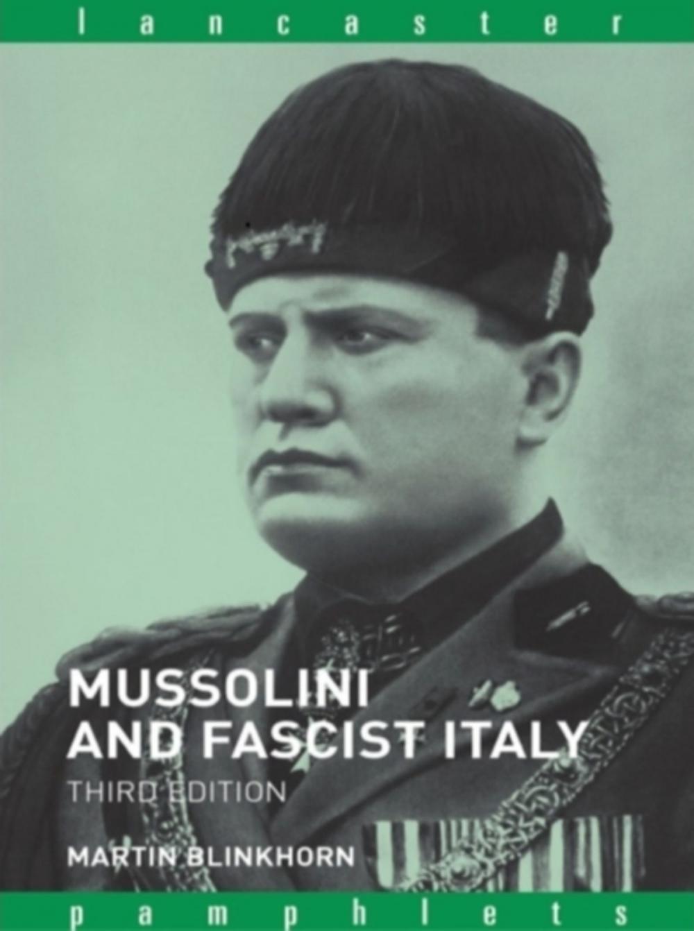 Big bigCover of Mussolini and Fascist Italy