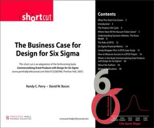 Cover of the book Business Case for Design for Six Sigma (Digital Short Cut) The by Brad Dayley