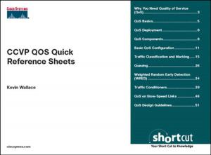 Book cover of CCVP QOS Quick Reference Sheets