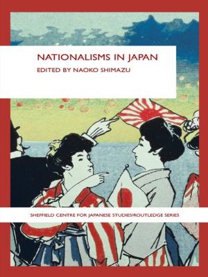 Cover of the book Nationalisms in Japan by Jutta Schwarzkopf