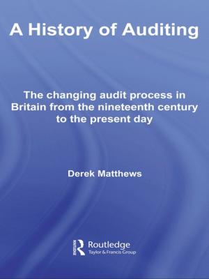 Cover of the book A History of Auditing by June Baptista