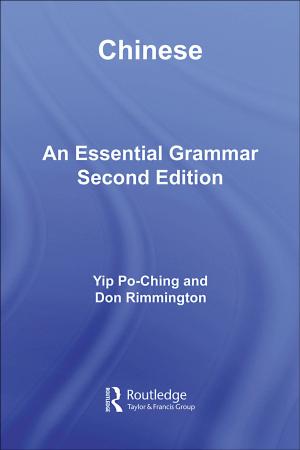 Book cover of Chinese: An Essential Grammar