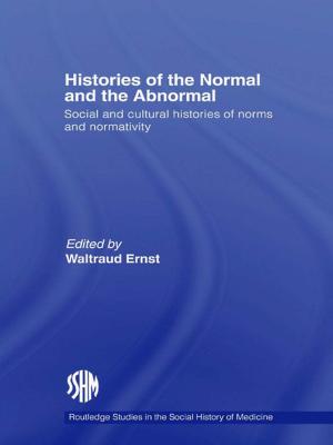 Book cover of Histories of the Normal and the Abnormal