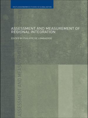Cover of the book Assessment and Measurement of Regional Integration by David Schulenberg