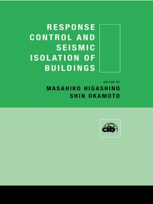 Cover of the book Response Control and Seismic Isolation of Buildings by John Carruthers