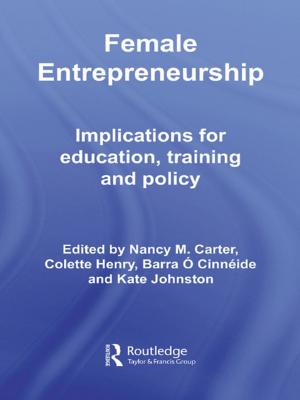 Cover of the book Female Entrepreneurship by Joseph Mintz