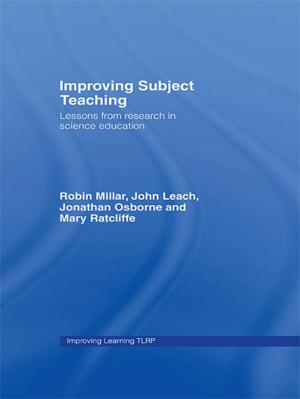 Cover of the book Improving Subject Teaching by James V. Hoffman, Peter Afflerbach, Ann M. Duffy-Hester, Sarah J. McCarthey, James F. Baumann