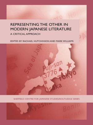 Cover of the book Representing the Other in Modern Japanese Literature by E. Derek Taylor