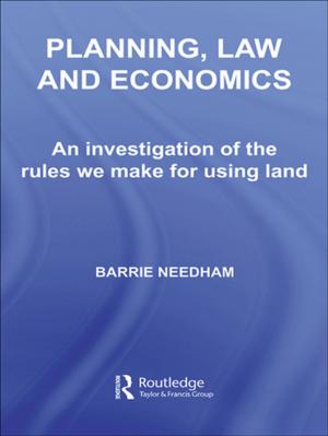 bigCover of the book Planning, Law and Economics by 