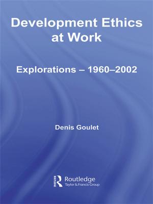 Cover of the book Development Ethics at Work by José Marichal