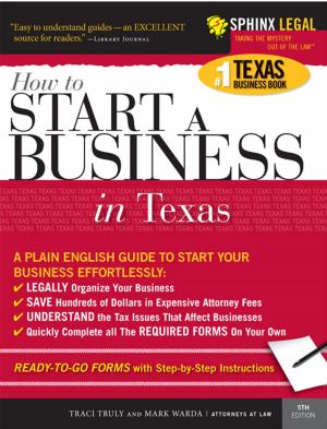 Cover of the book Start a Business in Texas by Bree Baker