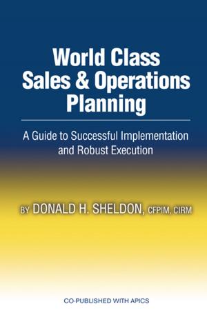 Book cover of World Class Sales & Operations Planning