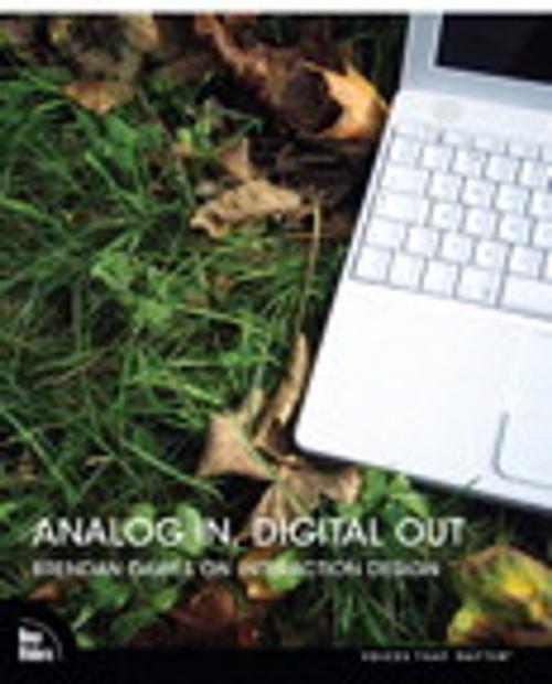 Cover of the book Analog In, Digital Out by Brendan Dawes, Pearson Education