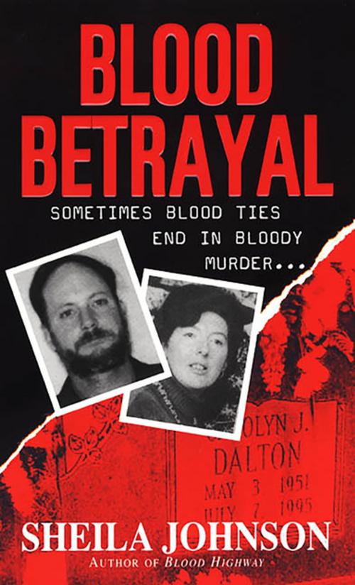 Cover of the book Blood Betrayal by Sheila Johnson, Pinnacle Books