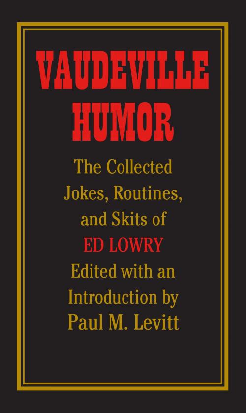 Cover of the book Vaudeville Humor by , Southern Illinois University Press