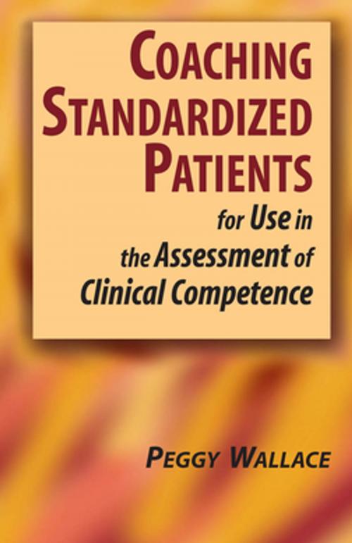 Cover of the book Coaching Standardized Patients by Peggy Wallace, PhD, Springer Publishing Company