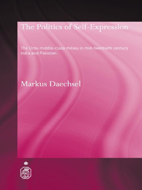 Cover of the book The Politics of Self-Expression by Markus Daechsel, Taylor and Francis