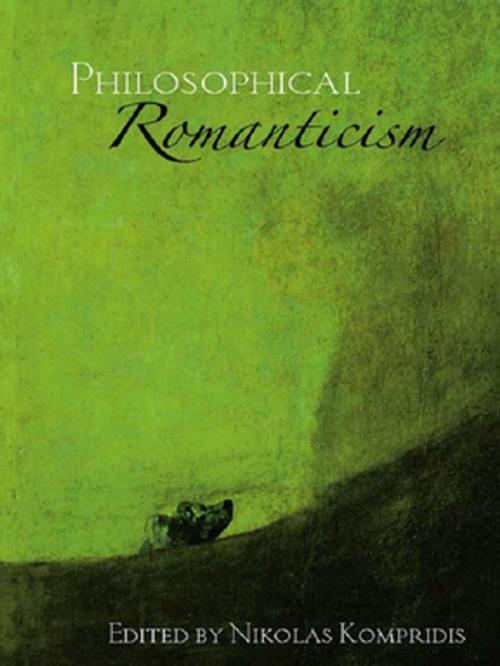 Cover of the book Philosophical Romanticism by , Taylor and Francis
