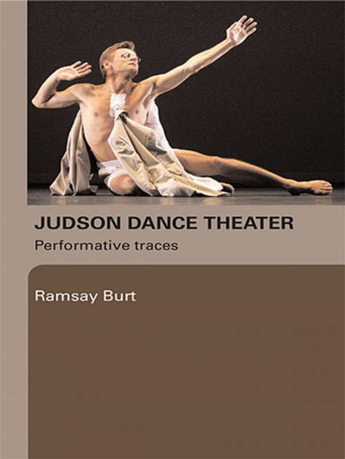 Cover of the book Judson Dance Theater by Ramsay Burt, Taylor and Francis
