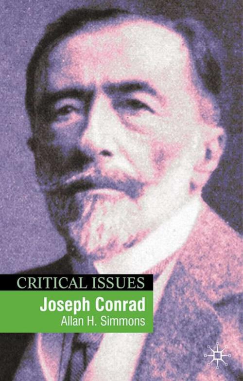 Cover of the book Joseph Conrad by Dr Allan Simmons, Palgrave Macmillan