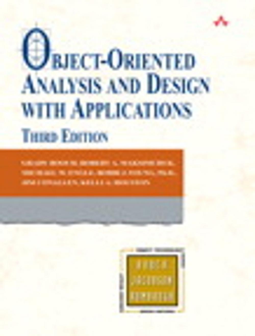 Big bigCover of Object-Oriented Analysis and Design with Applications