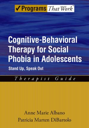 Book cover of Cognitive-Behavioral Therapy for Social Phobia in Adolescents