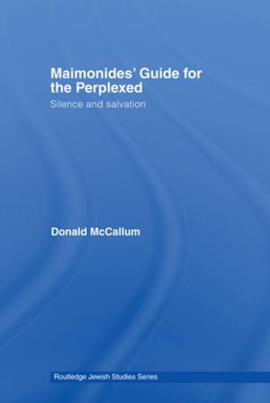 Book cover of Maimonides' Guide for the Perplexed