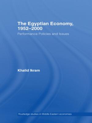 Book cover of The Egyptian Economy, 1952-2000