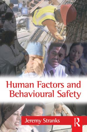 Book cover of Human Factors and Behavioural Safety