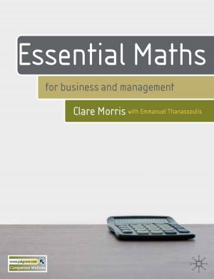 Cover of the book Essential Maths by Rachel G. Fuchs, Victoria E. Thompson