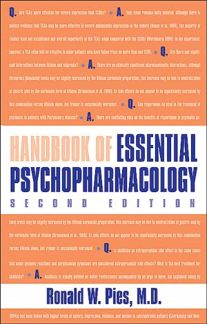 Cover of the book Handbook of Essential Psychopharmacology by Robert J. Ursano, MD, Stephen M. Sonnenberg, MD, Susan G. Lazar, MD