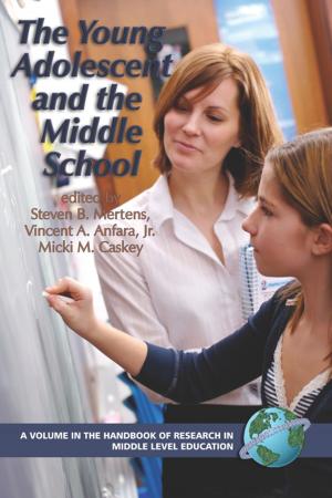 Cover of the book The Young Adolescent and the Middle School by David Landis, Sapargul Mirseitova
