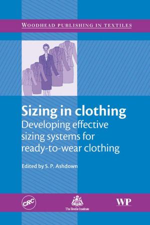 Cover of the book Sizing in Clothing by Pedro Castillo-Garcia, Laura Elena Munoz Hernandez, Pedro Garcia Gil