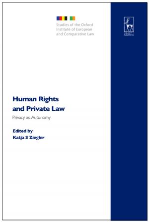 Cover of the book Human Rights and Private Law by John Langellier