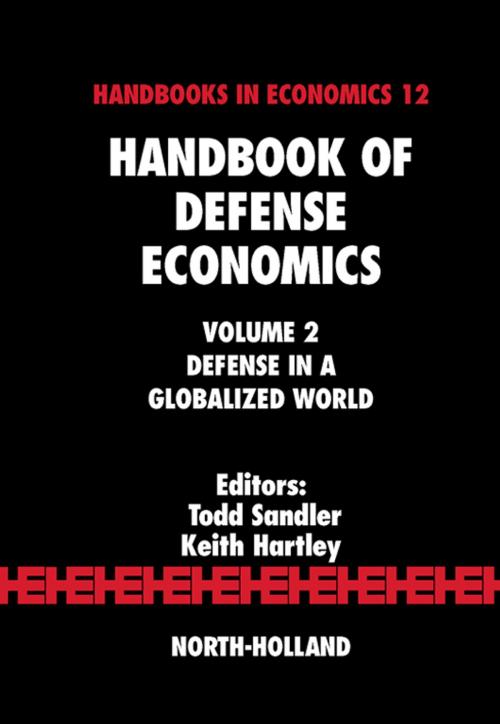 Cover of the book Handbook of Defense Economics by , Elsevier Science