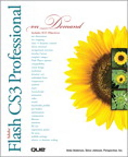 Cover of the book Adobe Flash CS3 Professional On Demand by Steve Johnson, Andy Anderson, Perspection Inc., Pearson Education