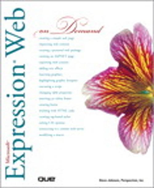 Cover of the book Microsoft Expression Web On Demand by Steve Johnson, Perspection Inc., Pearson Education