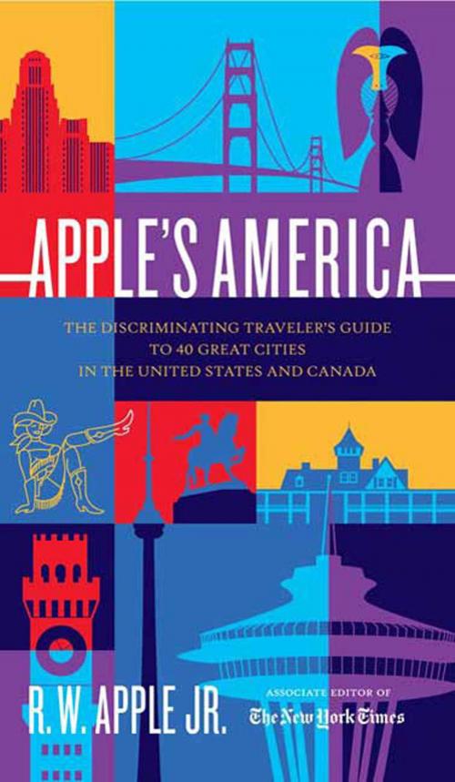 Cover of the book Apple's America by R. W. Apple Jr., Farrar, Straus and Giroux